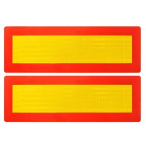 Set placute reflectorizante pentru camioane "VEHICUL LUNG"