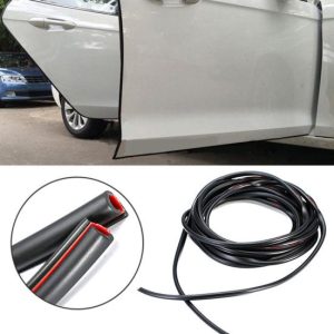 Rola Ornament Auto de tip "U" pentru muchii sau grila ventilatie, 15m liniari, culoare Neagra