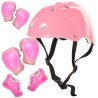 KX5613_1 Kask ochraniacze na rolki deskorolkę regulacja niebies